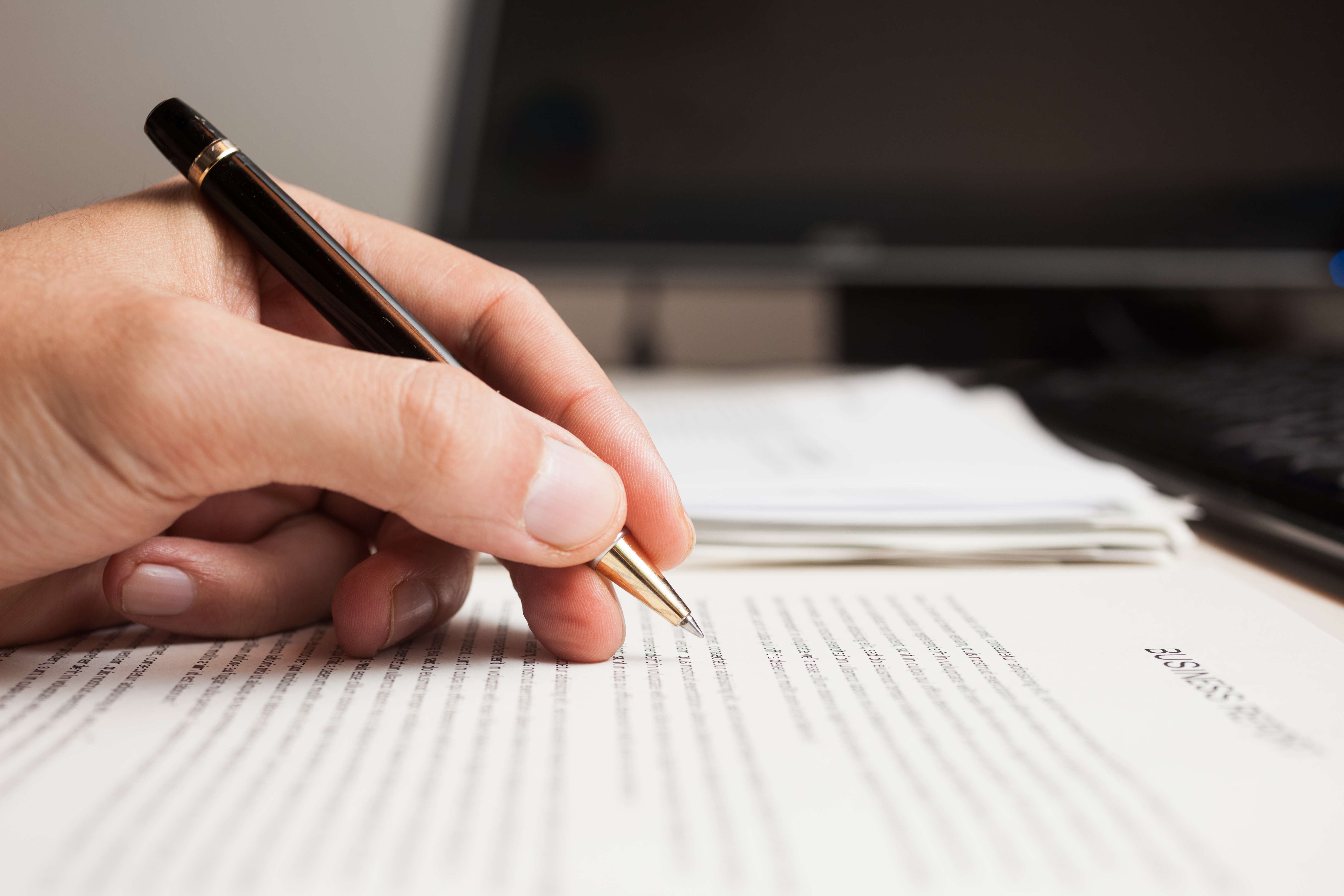 Reviewing documents